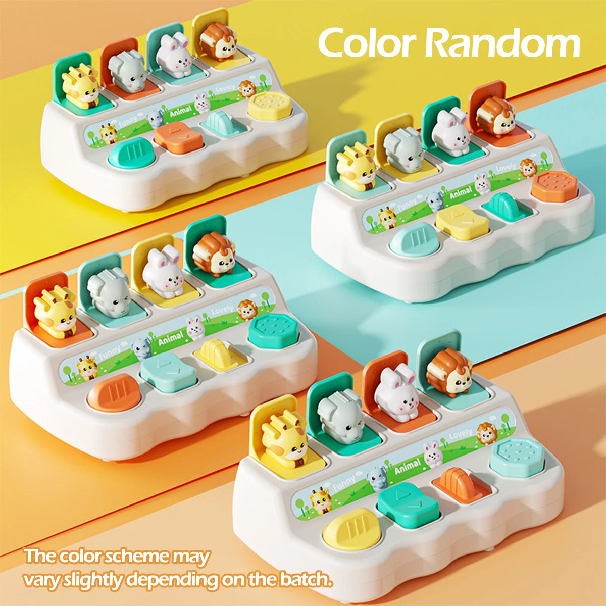 Montessori Pop-Up Animal Toys & Learning Boxes – Enhance Logic & Motor Skills for Kids