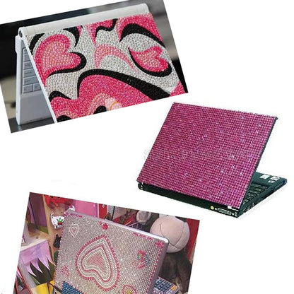 1040/900/504Pcs Acrylic Drill DIY Crystal Rhinestone Self-Adhesive Stickers for Phone Cases, Cards, and Crafts