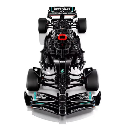 Technology 1642PCS Mechanical Racing Car Building Blocks – W14 Venue Racing Model Kit for Adults & Kids